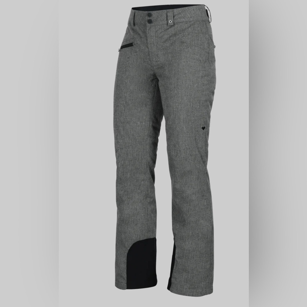 Obermeyer Women's Gray Straight Leg ski pants